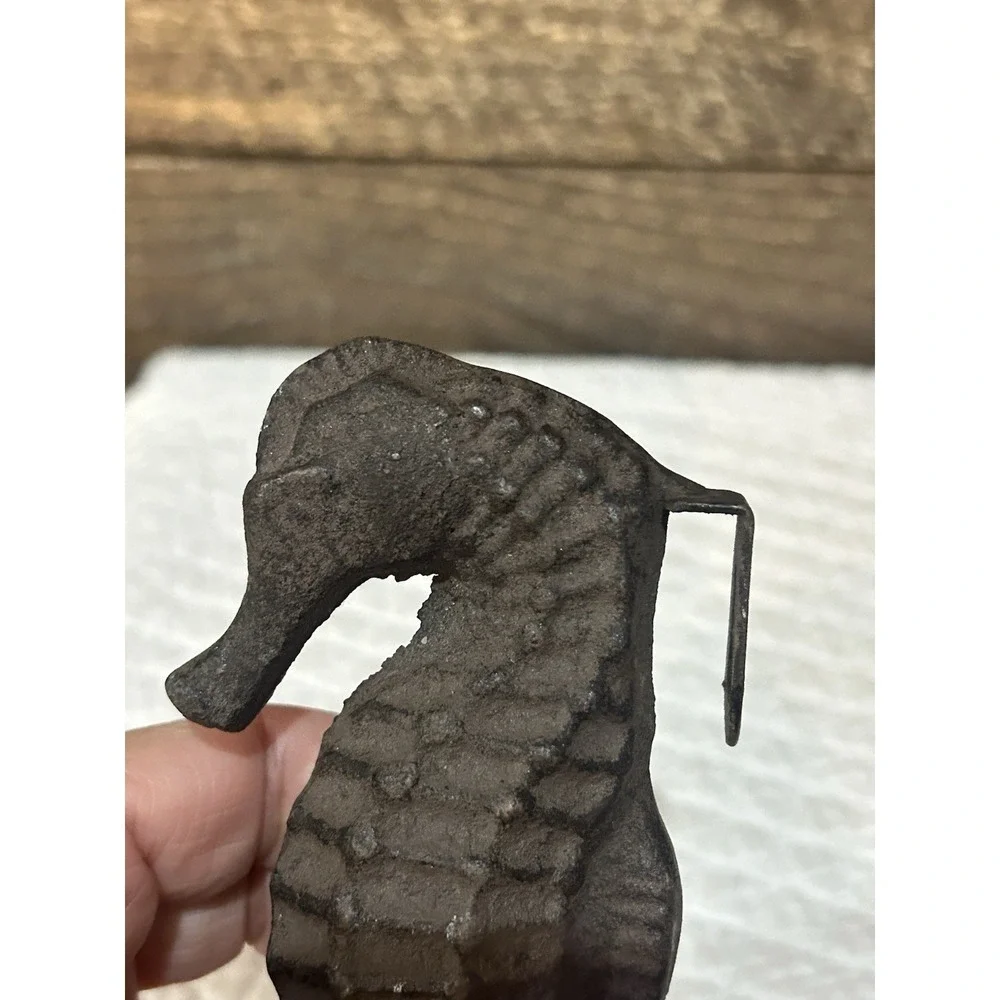 Seahorse Heavy Duty Hook Outdoor Indoor Sea Horse Ocean Nautical Theme Decor